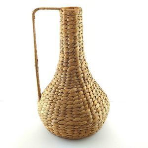 Tall water Hyacinth natural vase